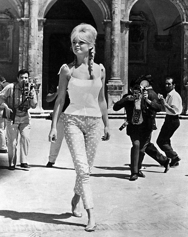 Style Icon Brigitte Bardot Making Nice in the Midwest