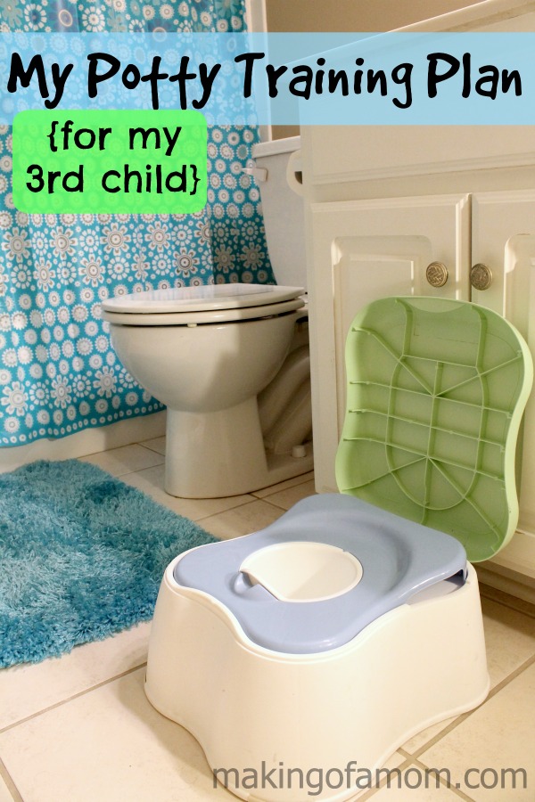 My Potty Training Plan For my 3rd Child