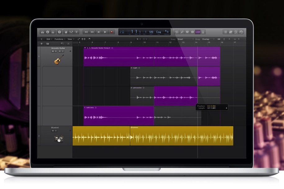 Apple updates Logic Pro X .0.1 to .0.3