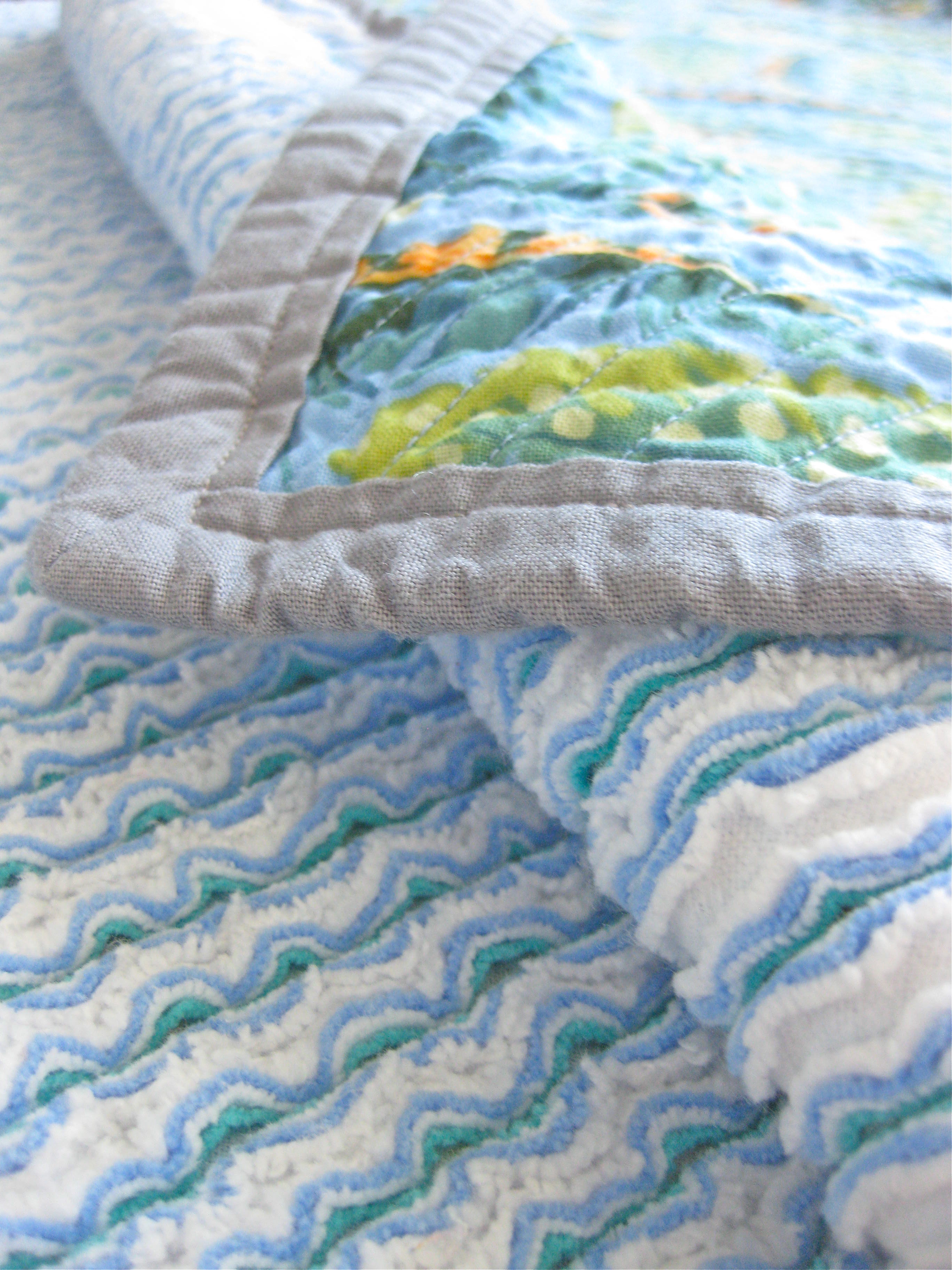 chenille baby blanket