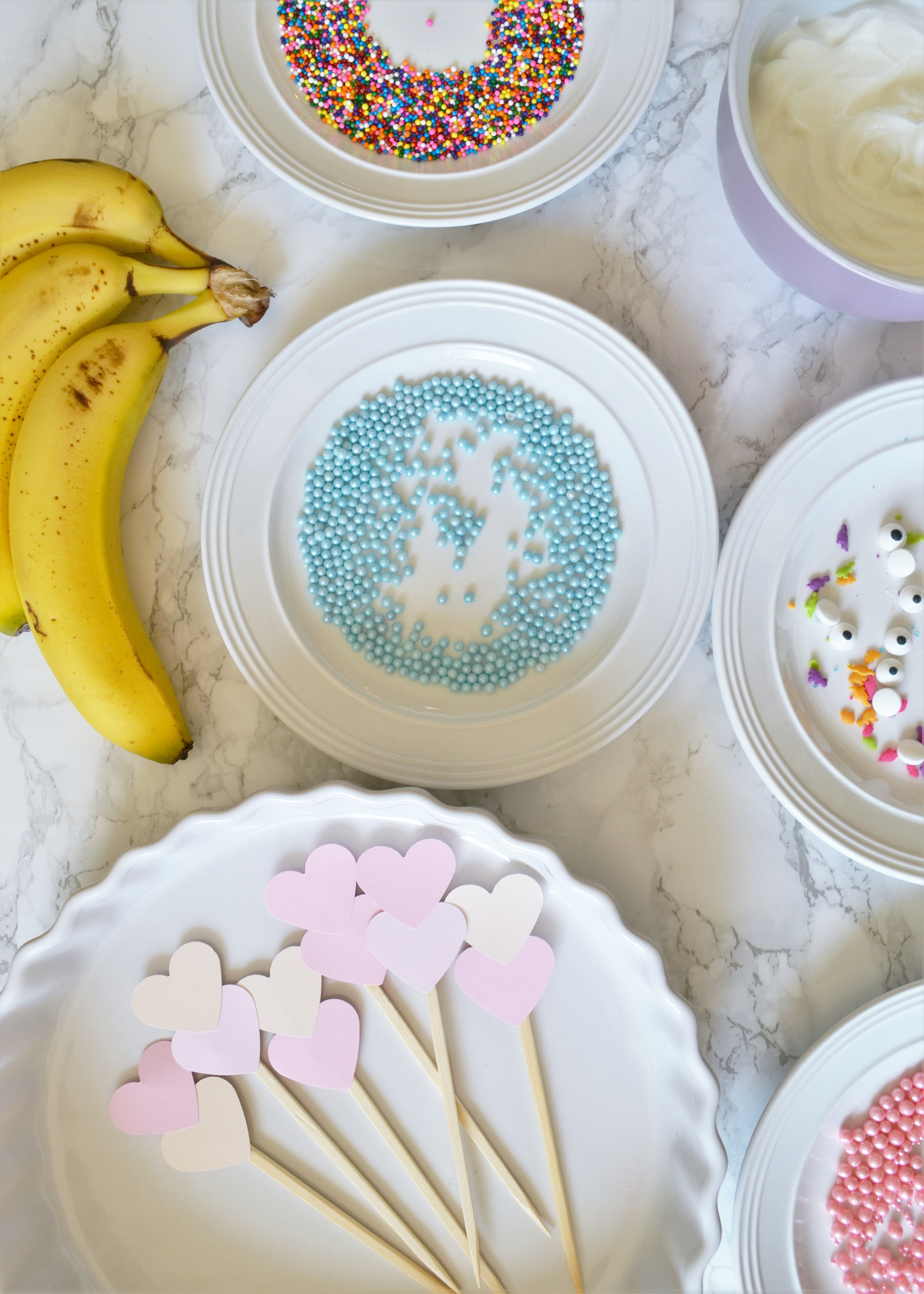 frozen banana for teething