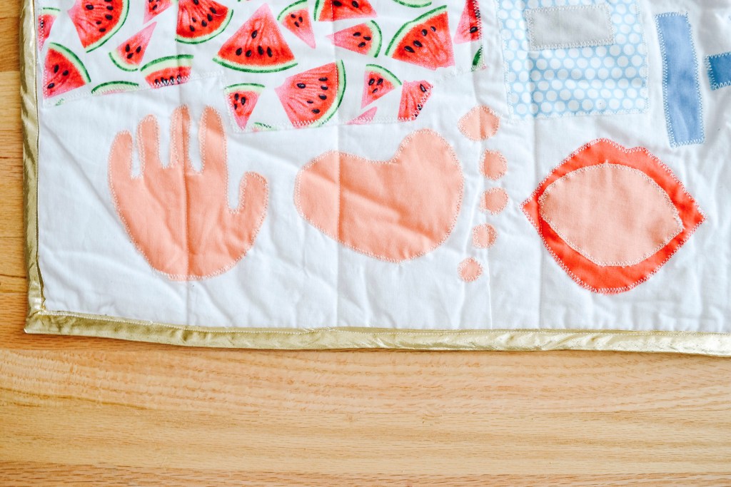 Applique Quilt Idea - hand foot and mouth disease
