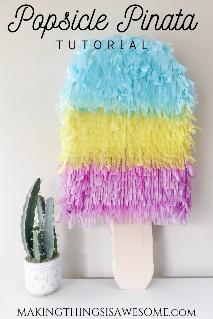 DIY Popsicle Pinata Tutorial - pin