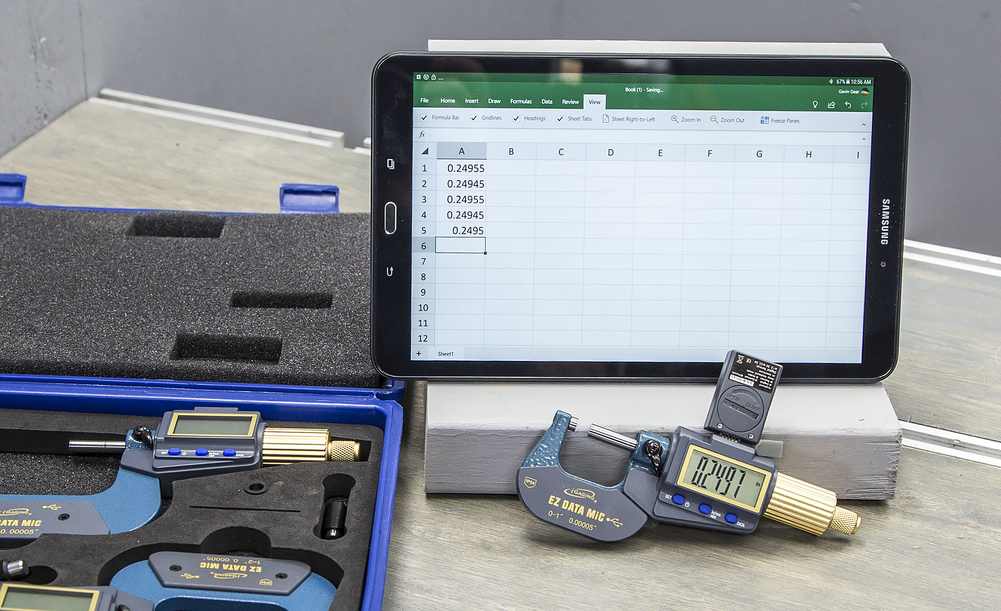 iGaging EZ Data Micrometers Overview, Measurement, Data Logging