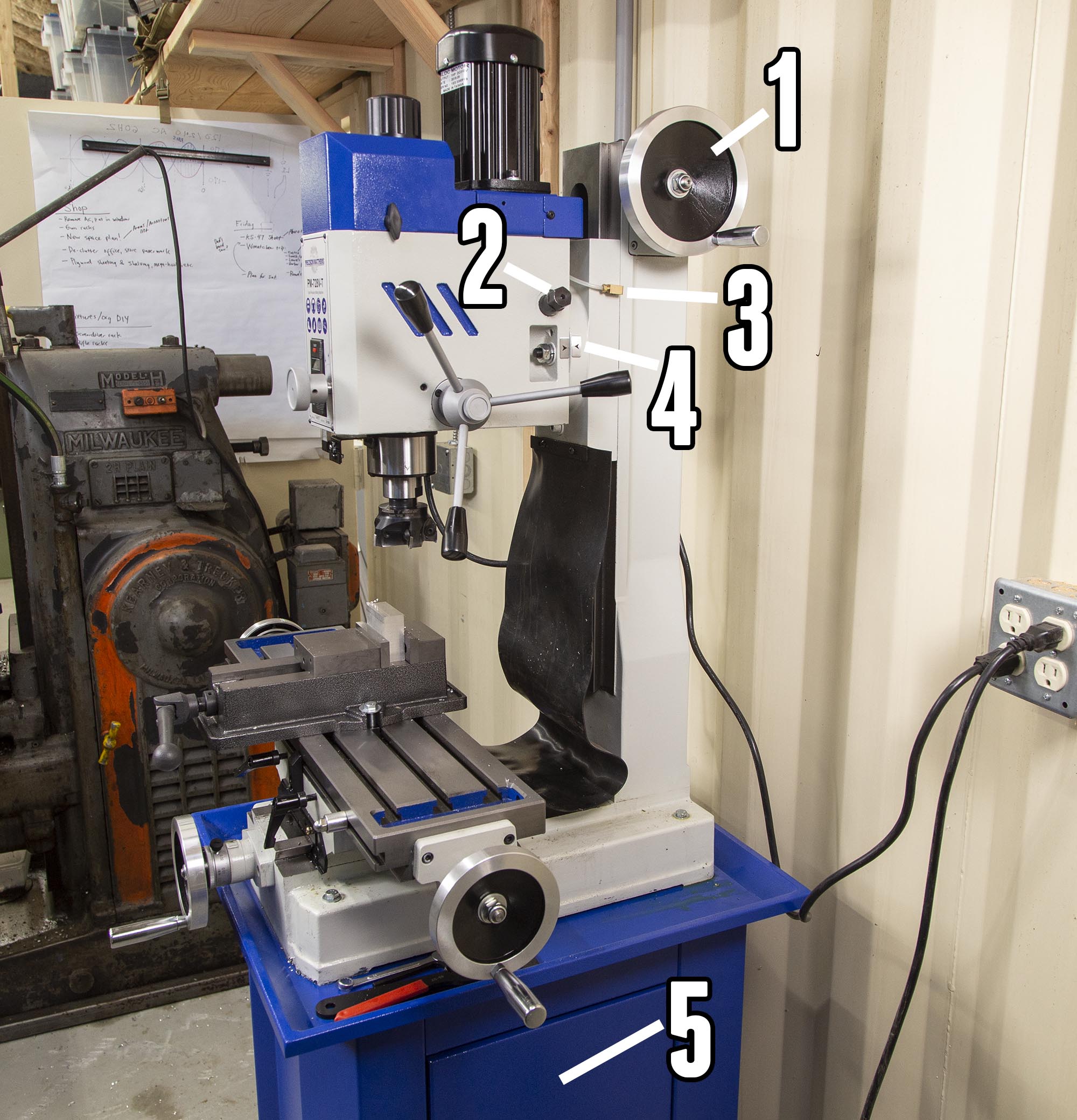 HandsOn NEW Precision Matthews PM728VT Precision Bench Mill Making