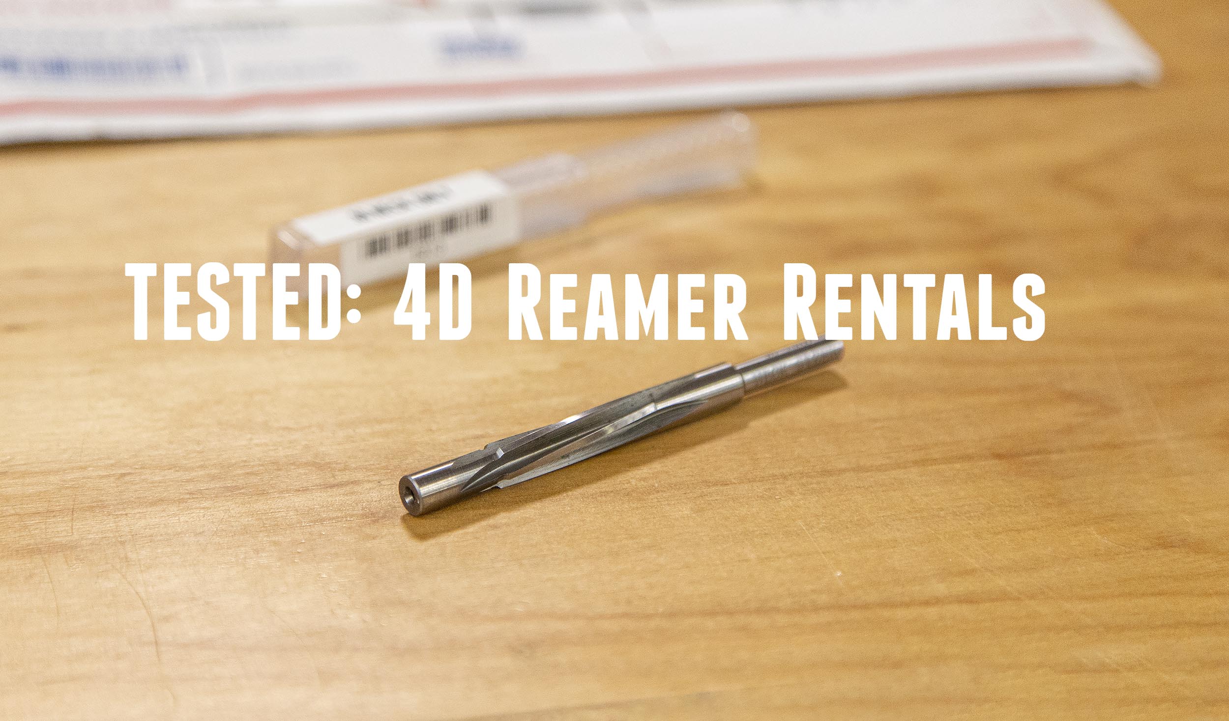 TESTED 4D Reamer Rentals (Counterbore Lathe Job) Making with Metal