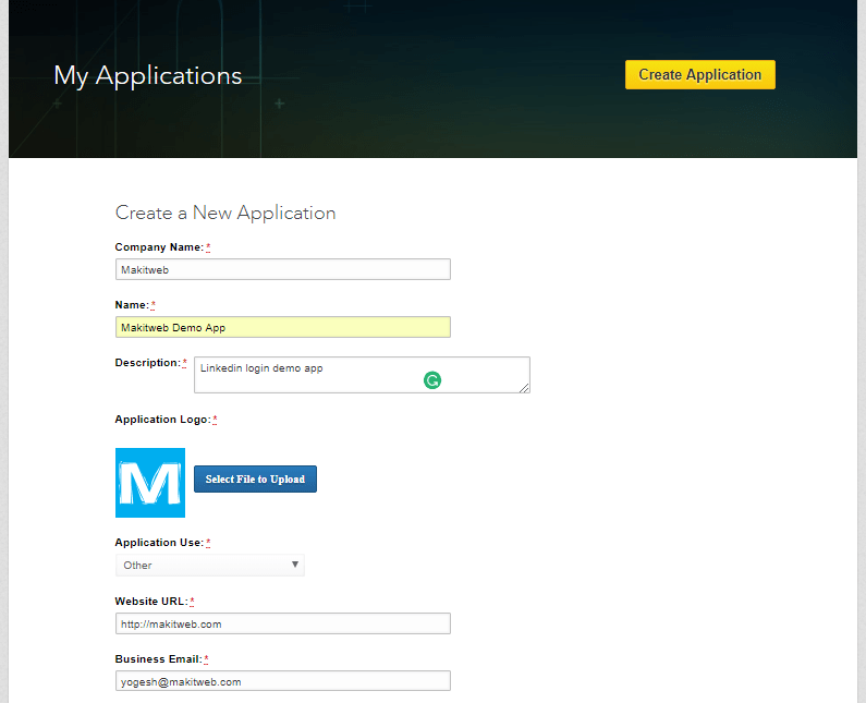 How to Login LinkedIn with JavaScript API