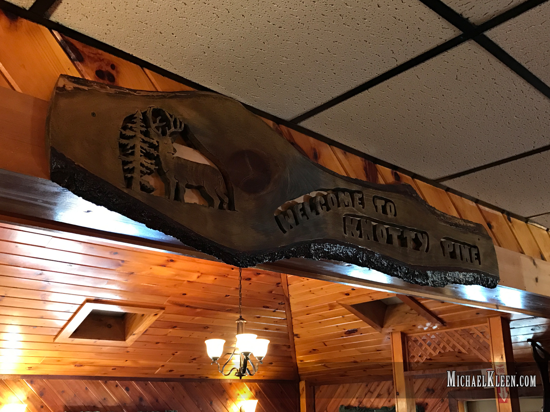 AllAmerican Diner Tour Knotty Pine Diner in Wampsville, New York M