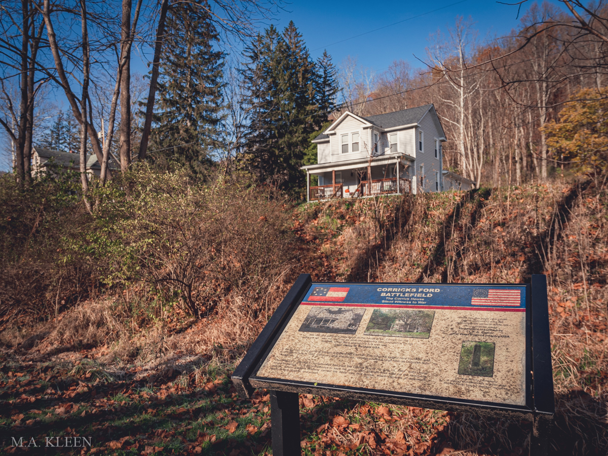 Corrick’s Ford Battlefield in Tucker County, West Virginia M.A. Kleen