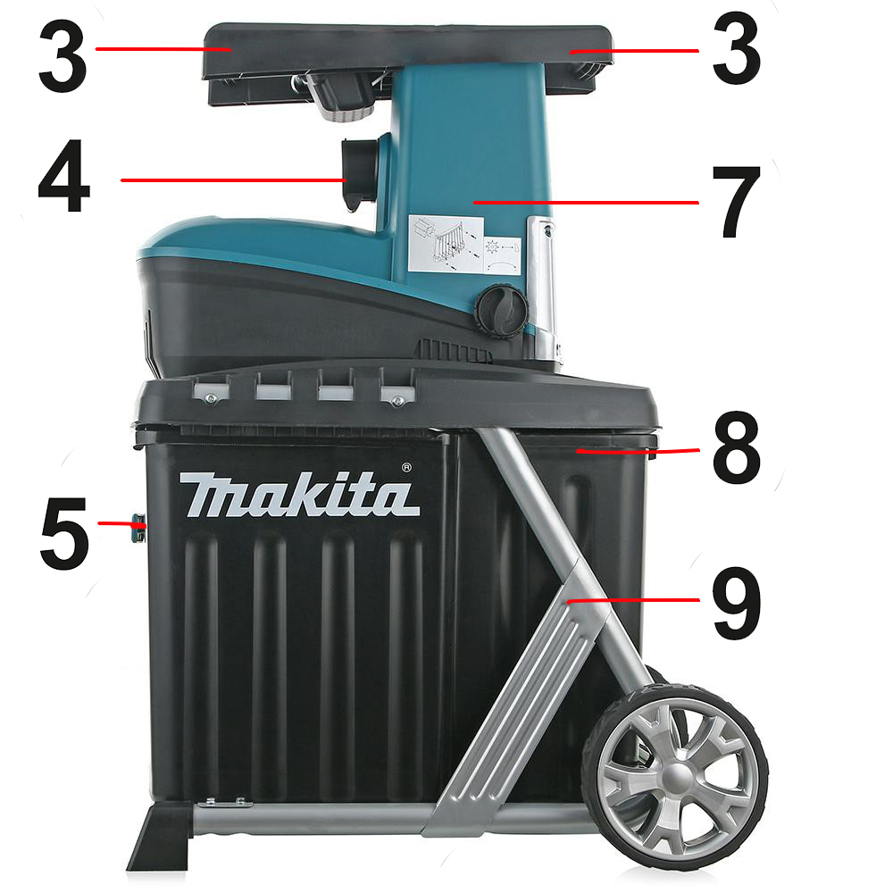 Купити Подрібнювач гілок Makita UD 2500 | Офіційний представник Makita