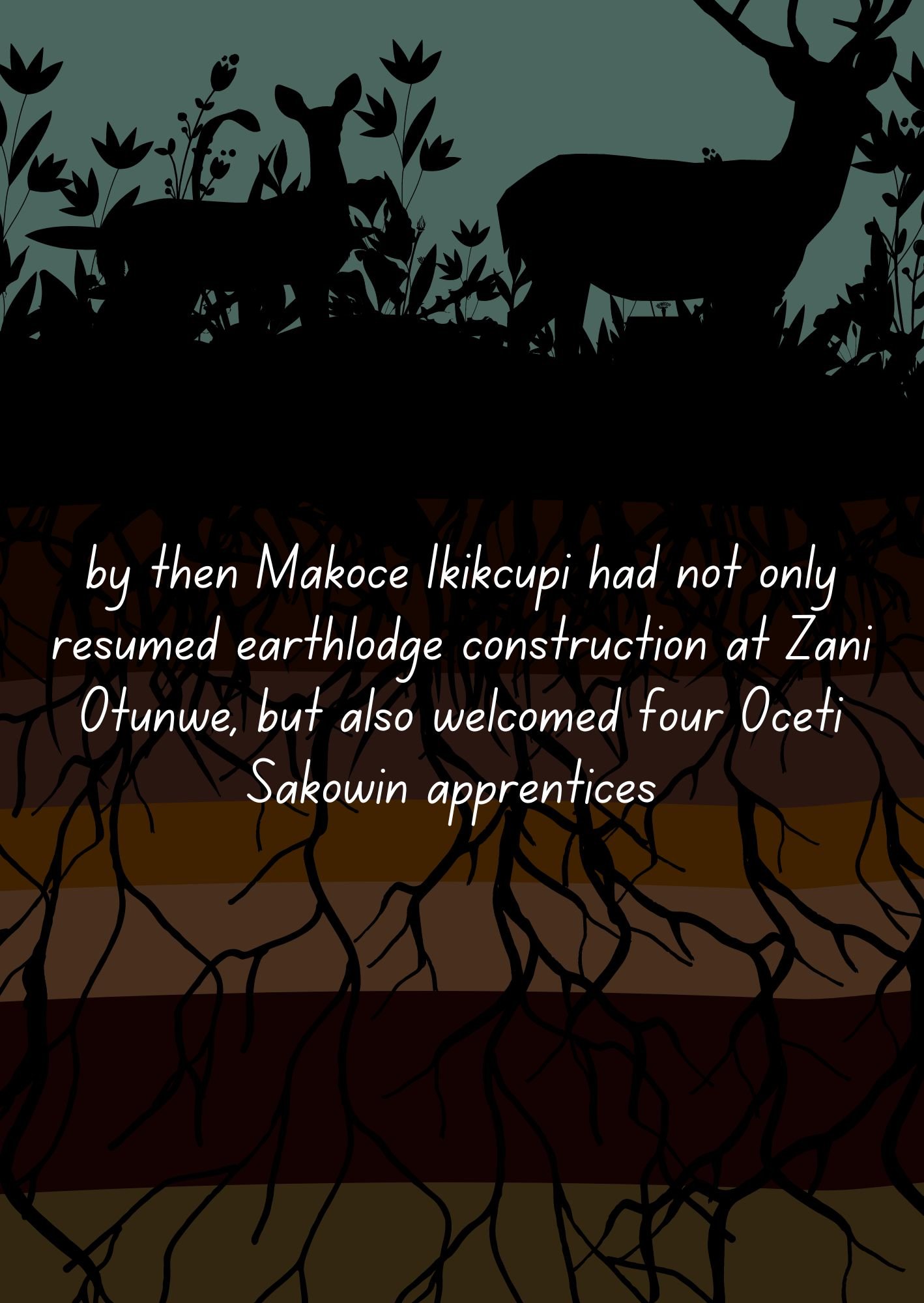 Supporting Dakota Land Justice zine Makoce Ikikcupi (Land Recovery)