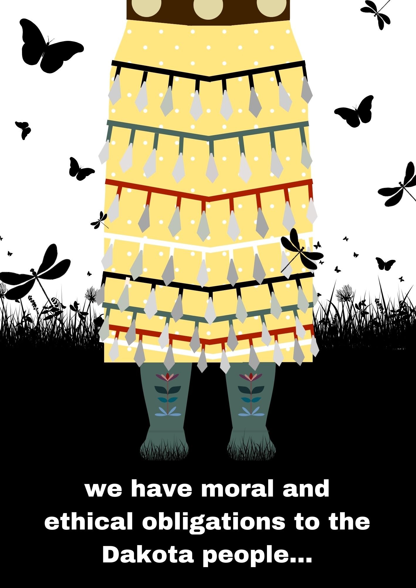 Supporting Dakota Land Justice zine Makoce Ikikcupi (Land Recovery)