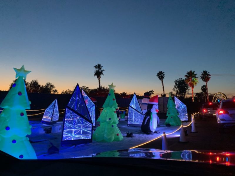 ドジャースタジアムでクリスマスライトアップ！Dodgers Holiday Festival 2020行ってきました！ ロサンゼルスで
