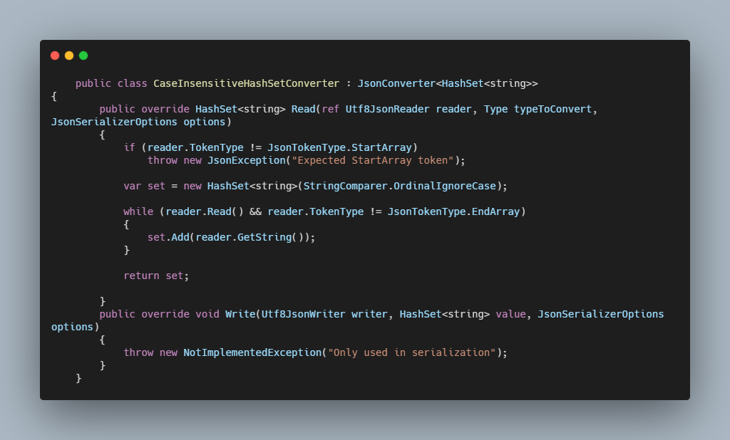 System.Text.Json How to customize serialization with JsonConverter