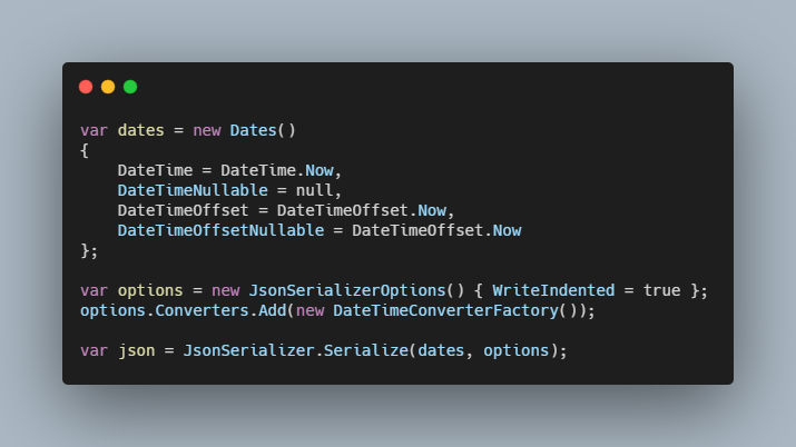 System.Text.Json Use JsonConverterFactory to serialize multiple types
