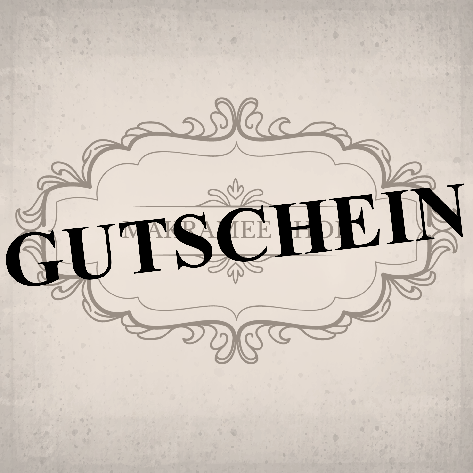 Gutschein MAKRAMEE SHOP