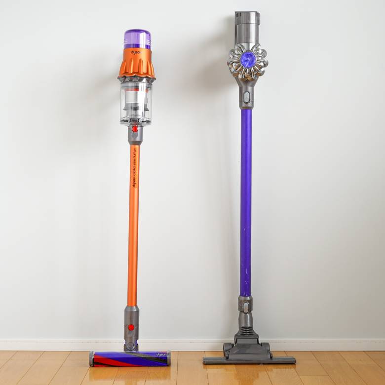 【ダイソンDyson Digital Slimレビュー】V10・V11 Fluffyに比べて軽量スリムで女性も使いやすい型に進化！ マクリン