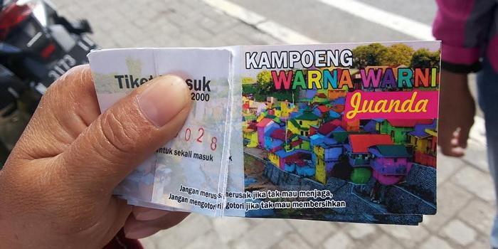 Tiket Masuk Kampung Warna Warni Malang 2019 Ide Perpaduan Warna