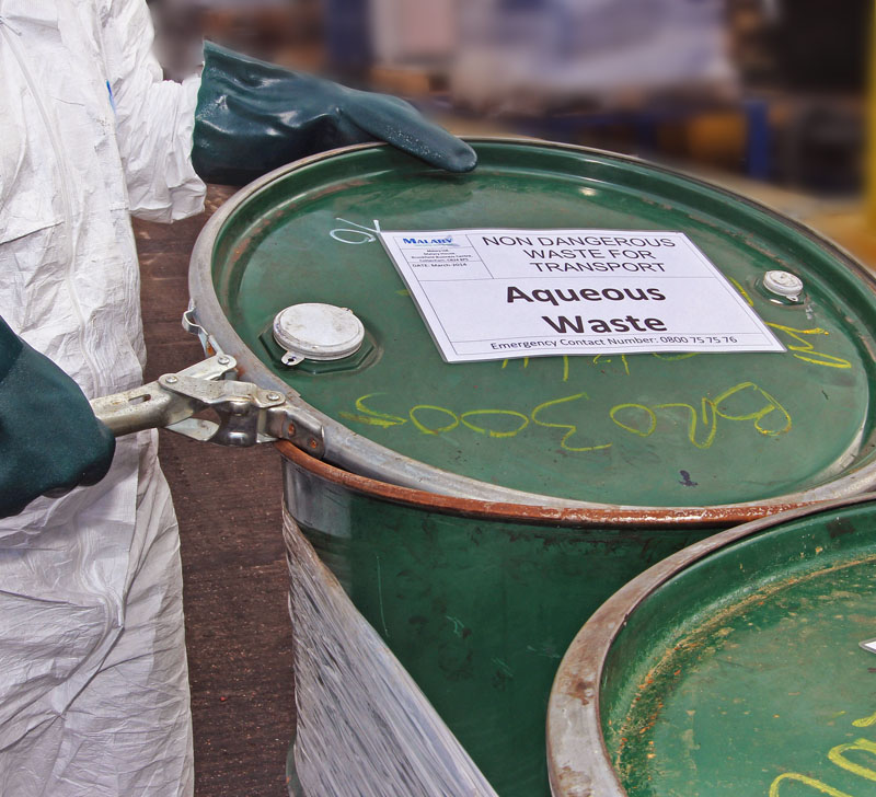 Hazardous waste collection, treatment and recycling