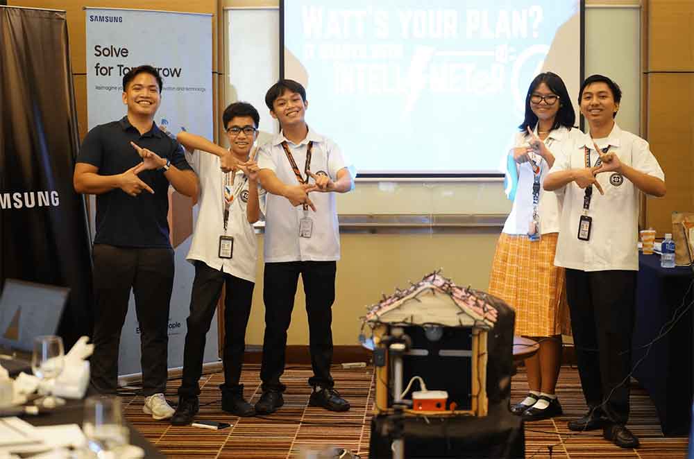 Filipino STEM students share sustainable innovations for a b