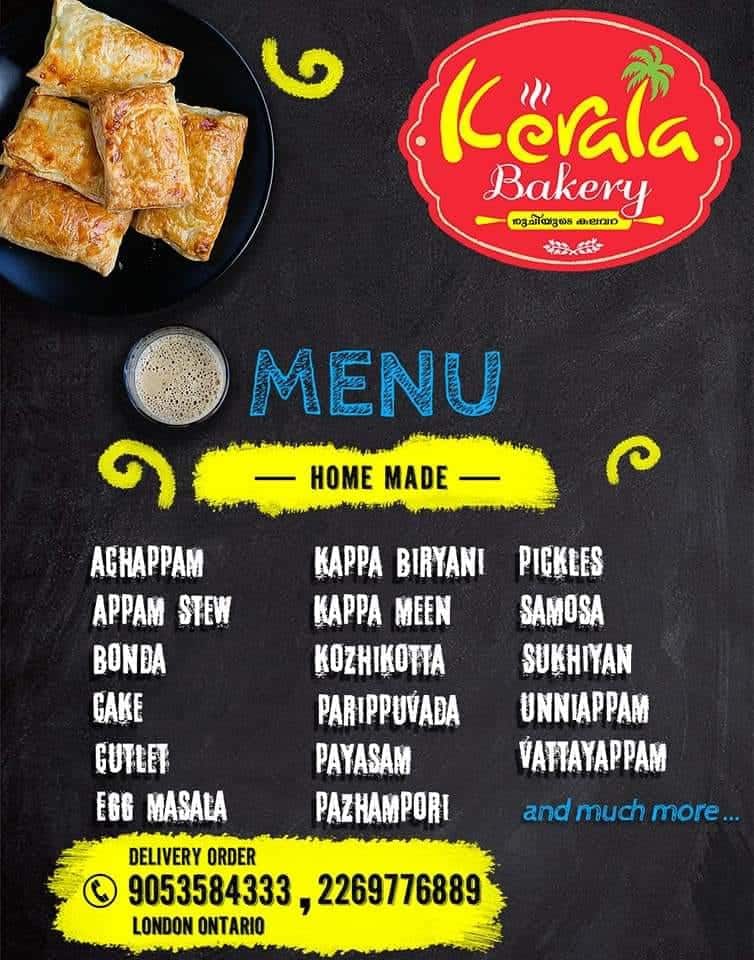 Malayali Catering Kerala Bakery Food London Kerala Bakery