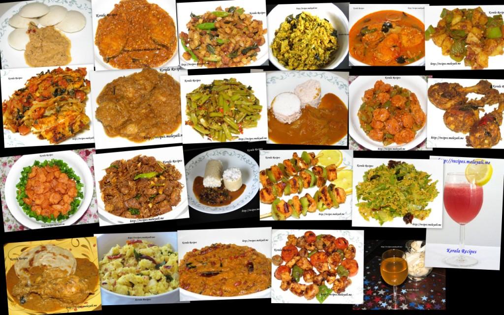 Kerala Menu Kerala Recipes