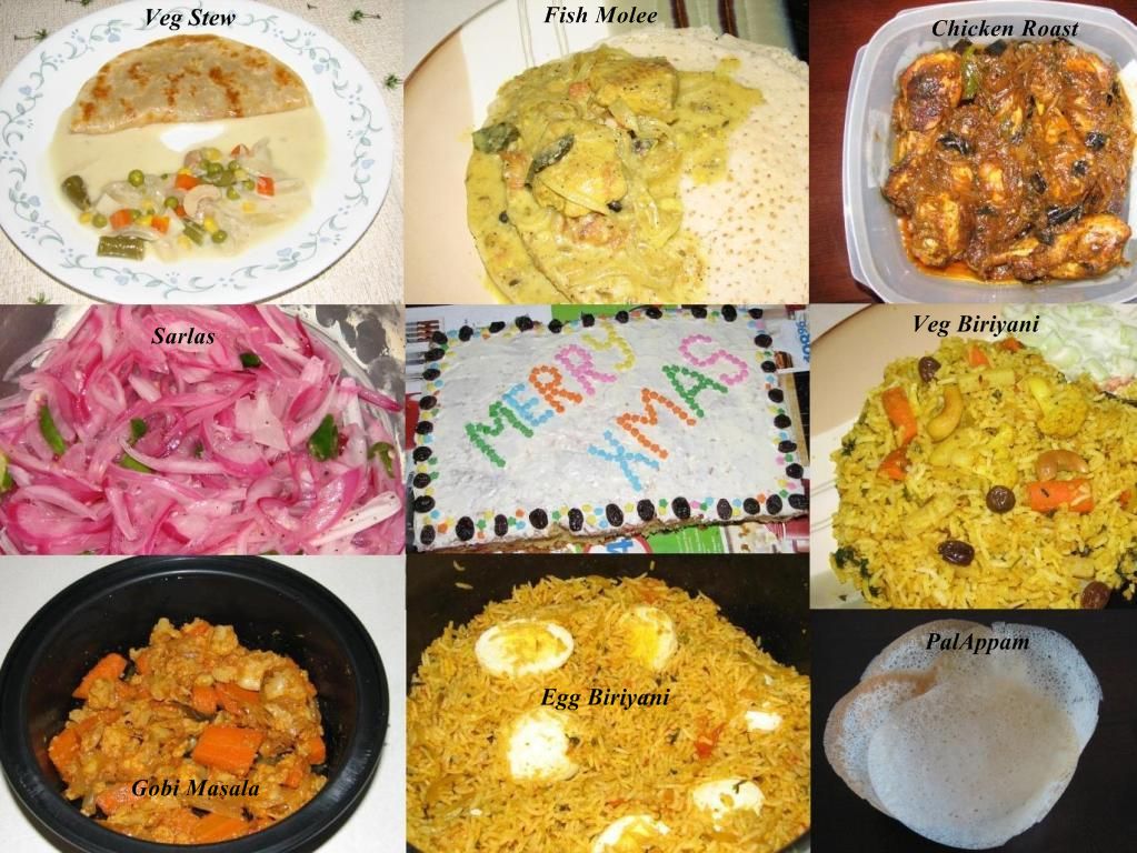 Our First Christmas Party Kerala Recipes