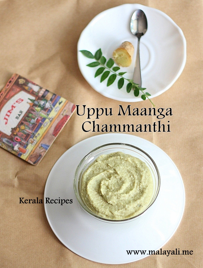 Uppu Manga Chammanthi Kerala Recipes