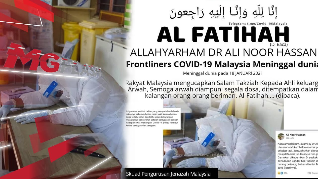 Gugurnya Wira Negara, Doktor Rawat Covid-19 Meninggal Dunia #MGFlash