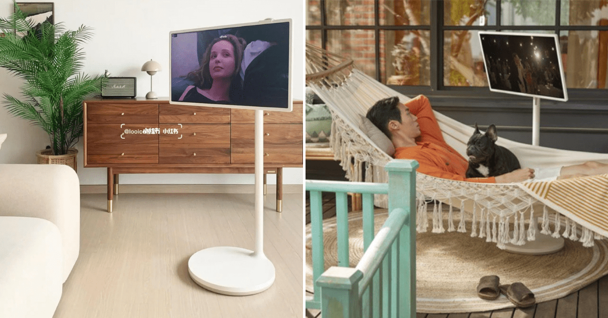 This IpadOnAStand Like Gadget is Actually The Latest Wireless LG TV