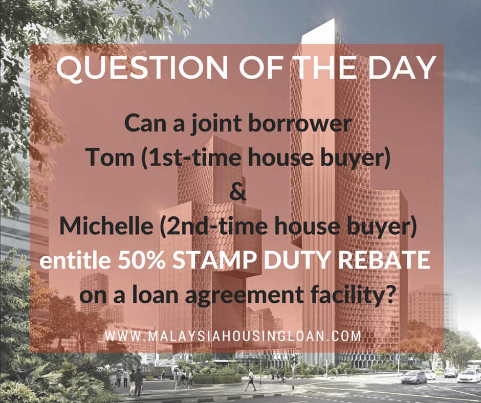 Questions Of The Day Can a joint borrower Tom (1sttime house buyer