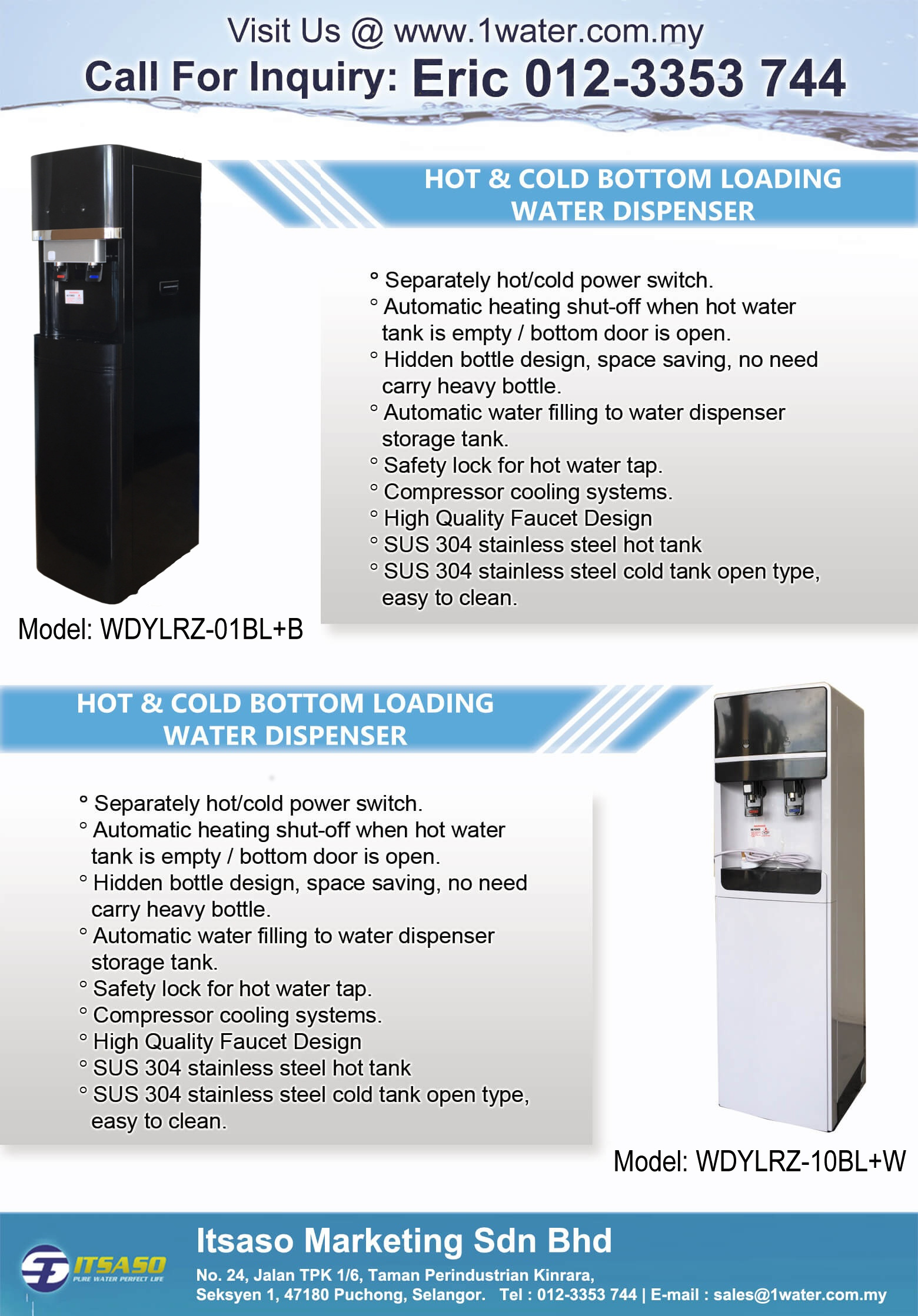 Bottom Loading2 Itsaso Water Dispenser Malaysia
