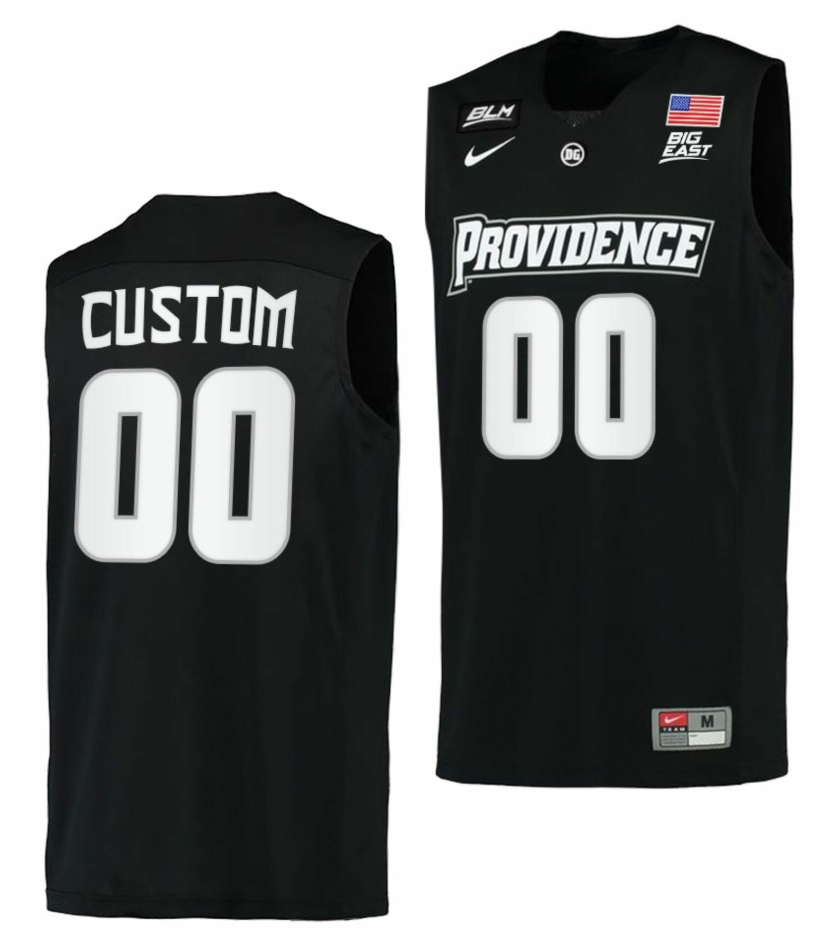 [Available] Get New Custom Providence Friars Jersey Black