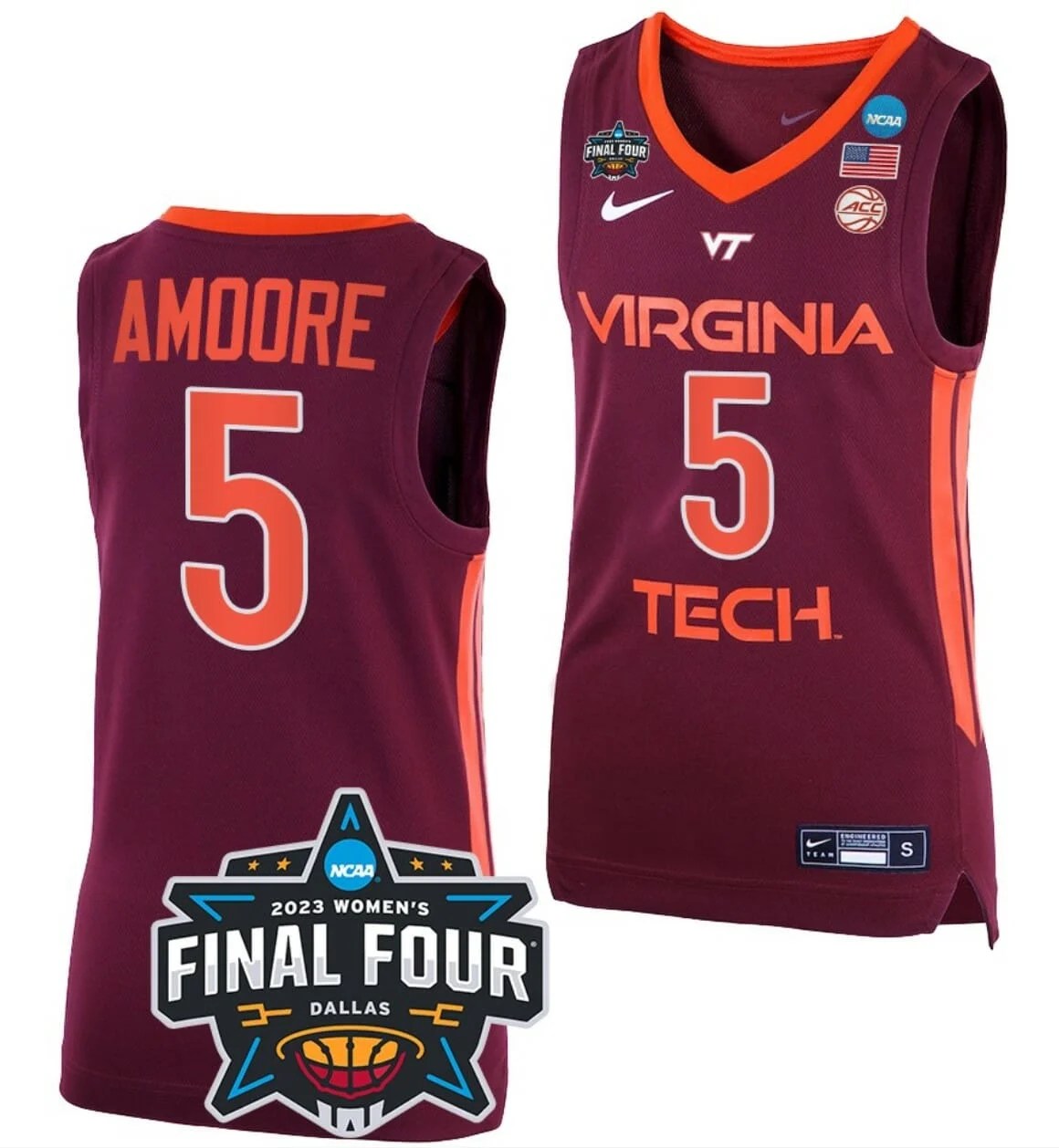 [Available] New Amoore Jersey Final Four Maroon 5