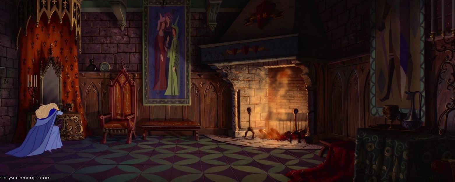 Eyvind Earle Concept Artist For 1959 Sleeping Beauty Maleficent