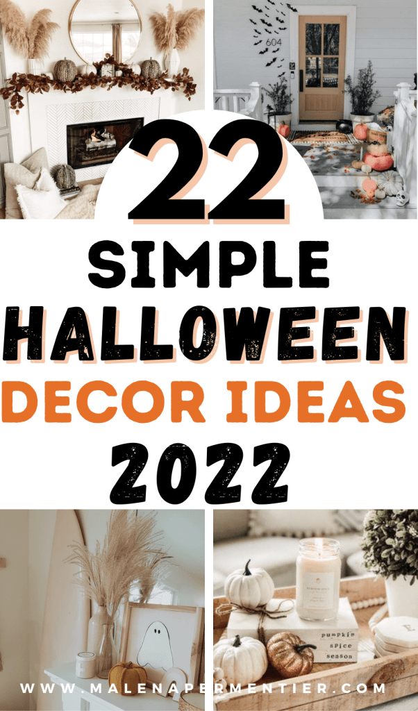 22 Simple Halloween Decorating Ideas For A Tasteful Home