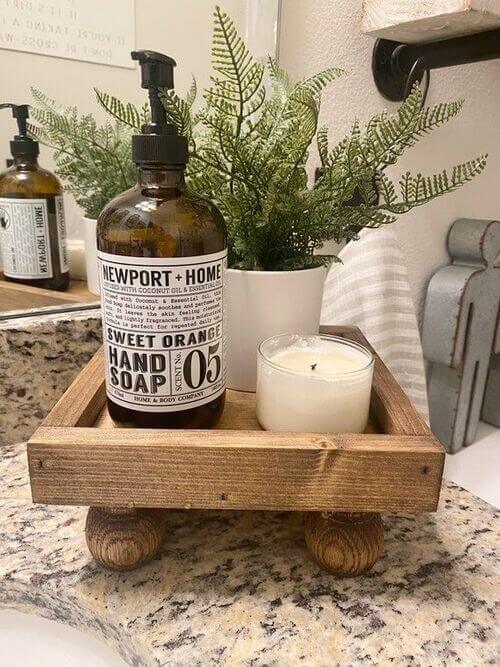 23 Bathroom Counter Decor Ideas That Are Practical and Cute