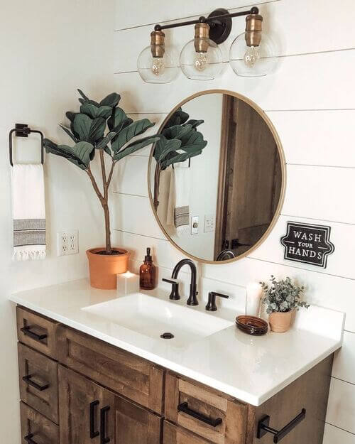 19 Smart Decorating Ideas For Bathroom Counters (That Look Insanely Cute)