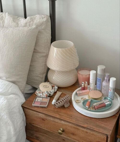 22 Insanely Cute Bedside Table Decor Ideas That Set You Up For A Good Day