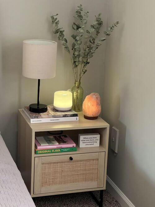 22 Insanely Cute Bedside Table Decor Ideas That Set You Up For A Good Day