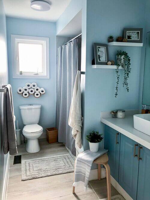 20 Bathroom Paint Color Ideas & Wall Projects You Will Love