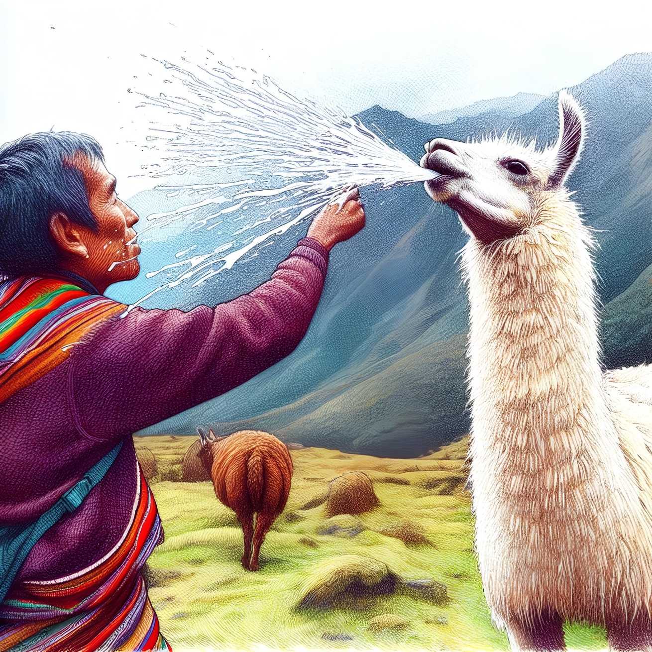 Why Do Llamas and Alpacas Spit? Malevus