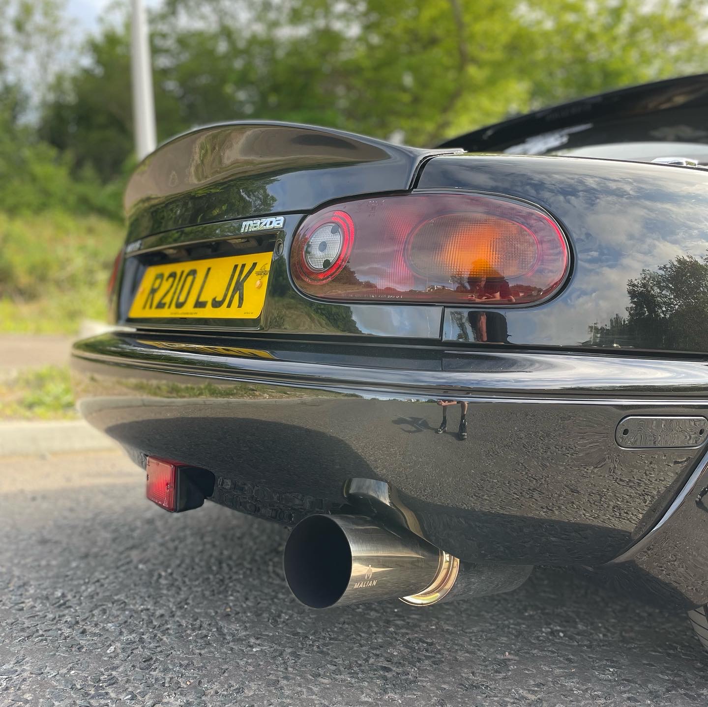 Mazda MX5 Mk1 1.6 or 1.8 Catback Performance 4″ Tail JDM Style Exhaust