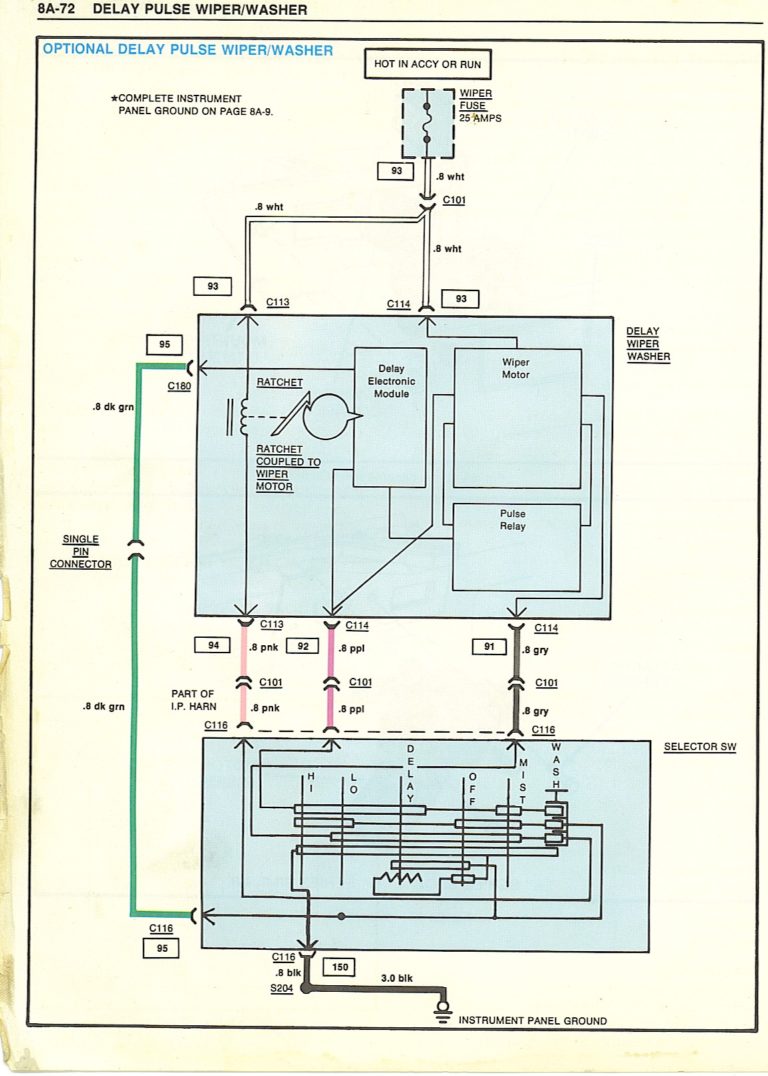 A/G BODY WIRING DIAGRAMS