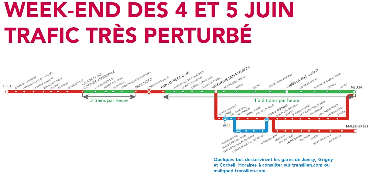 Weekend du 4 et 5 juin prévisions de trafic