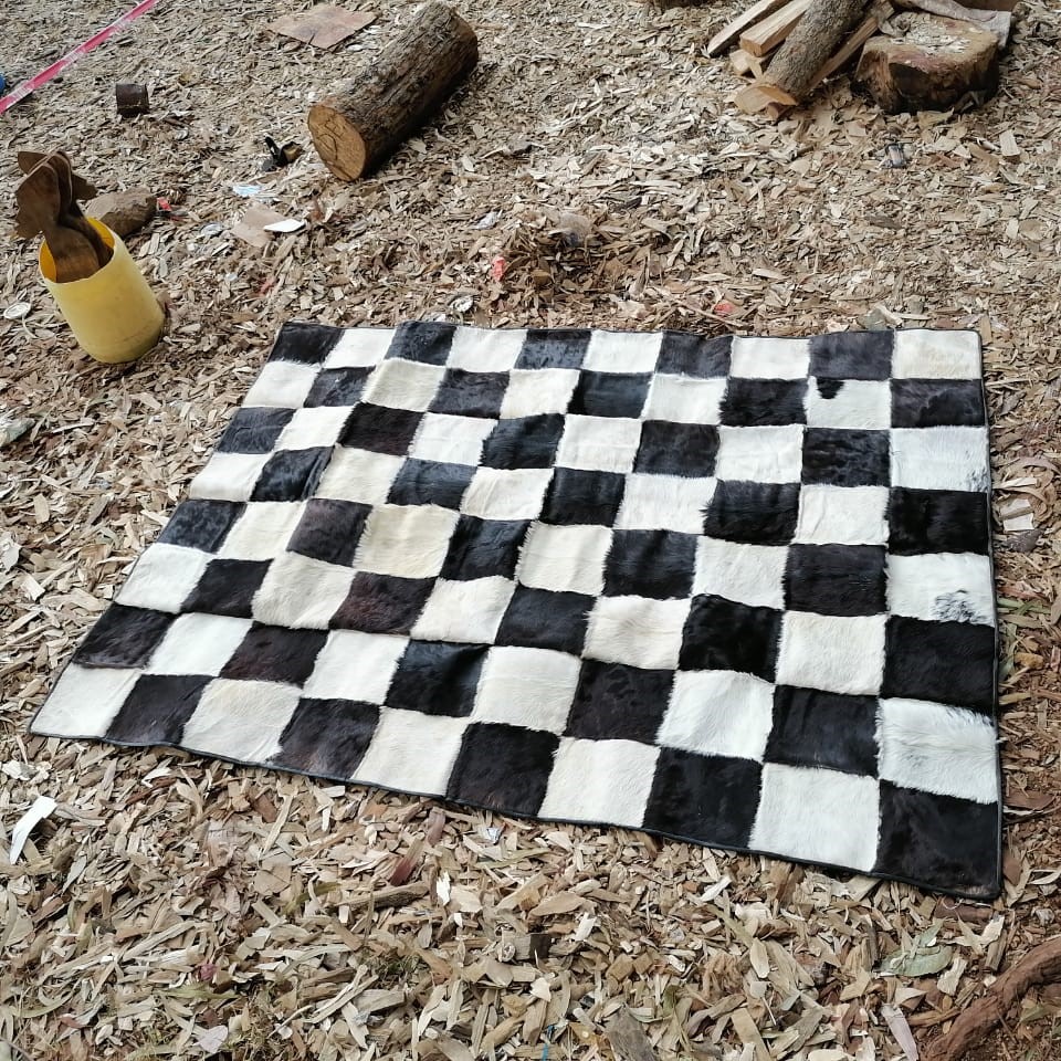 Cow Skin Floor Rug Mali Home Solutions