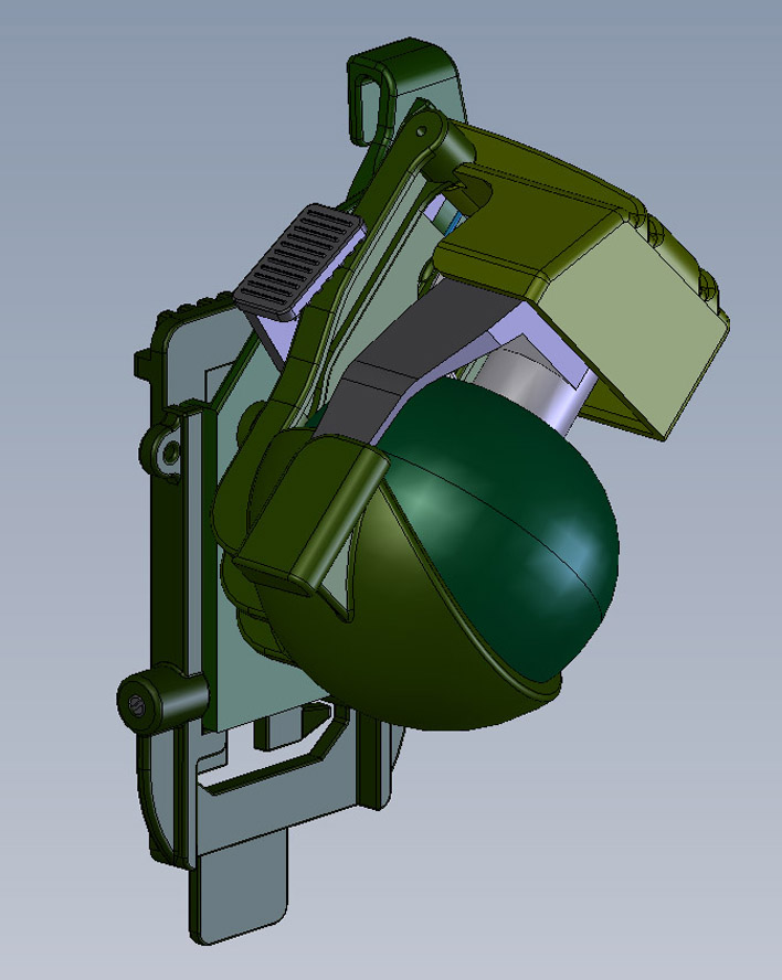 Malimovka Quick Release Device for Hand Grenade and Shock Grenade