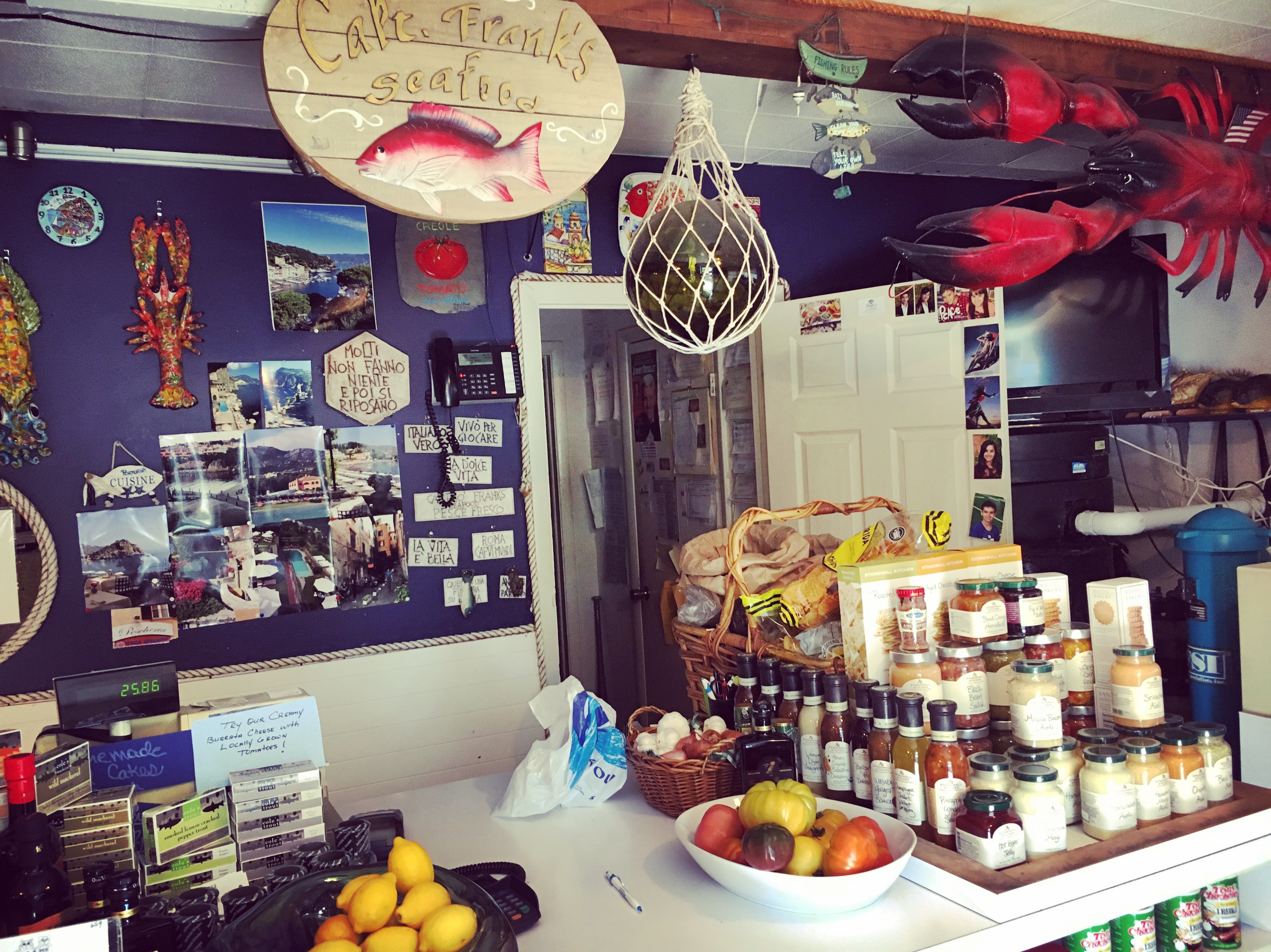 Captain Frank’s Seafood Market in Boynton Malinda Knowles
