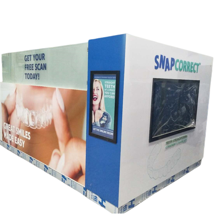 Hot Selling Teeth Whitening Booth Teeth Kiosk for Sale MallKiosk