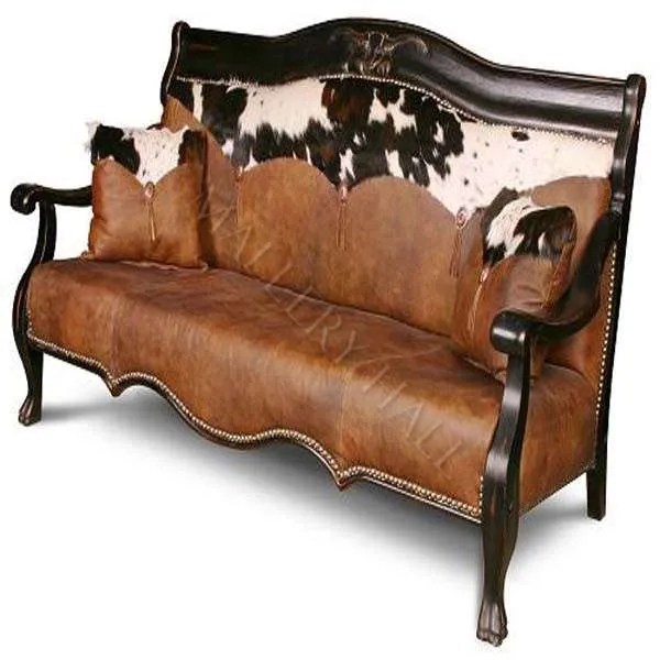 Cowhide Leather Sofa